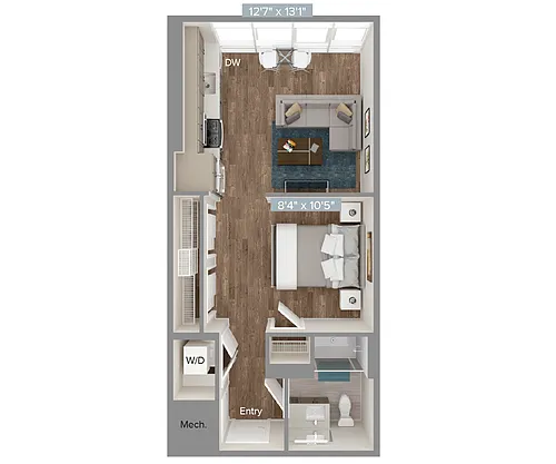 Floor plan S3-531sf-U