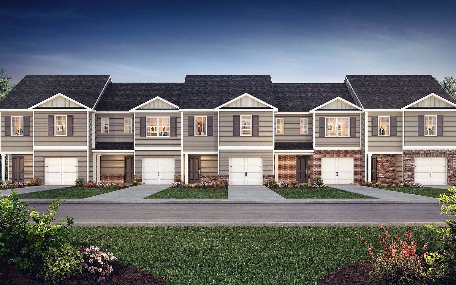 Altamont Plan, Mallard Creek Townhomes, Charlotte, NC 28262 Zillow