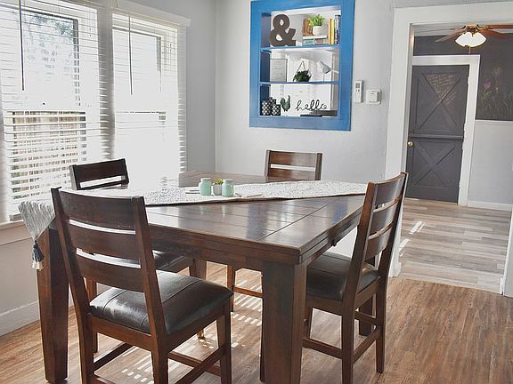 dining area. 