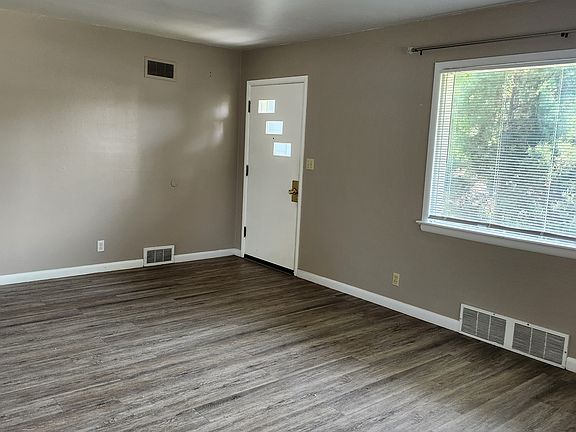 Front entry into living room
