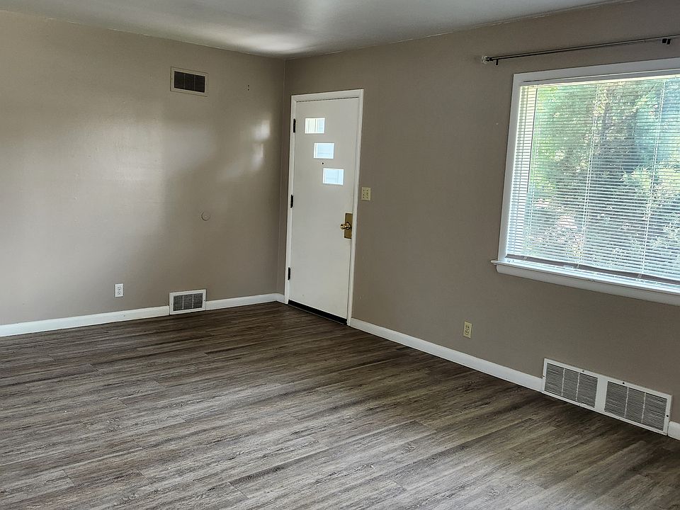 Front entry into living room