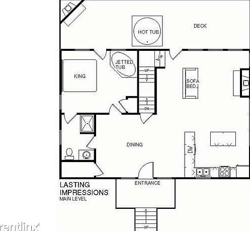 Main Level Floor Plan
