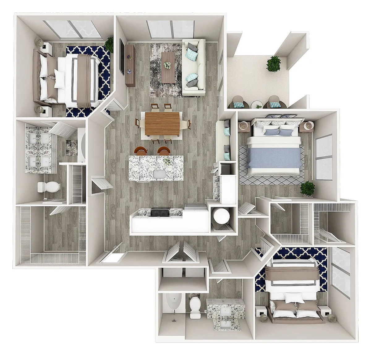 Floor plan C1