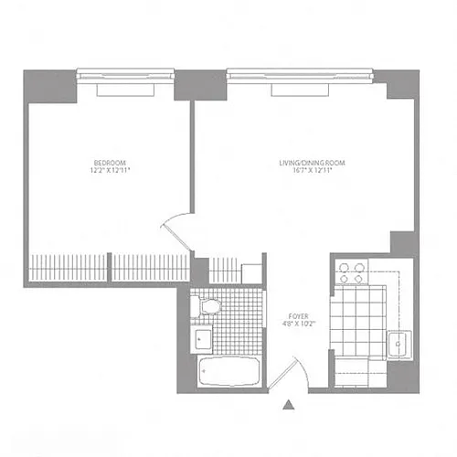 Floor plan 1G