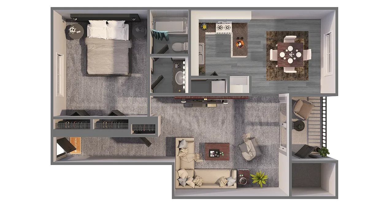 Floor plan The Malvern 1st Floor