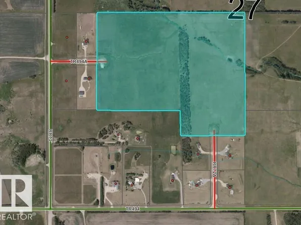 Range Road 73 & Township Rd #494, Rural Brazeau County, AB T7A 0C1