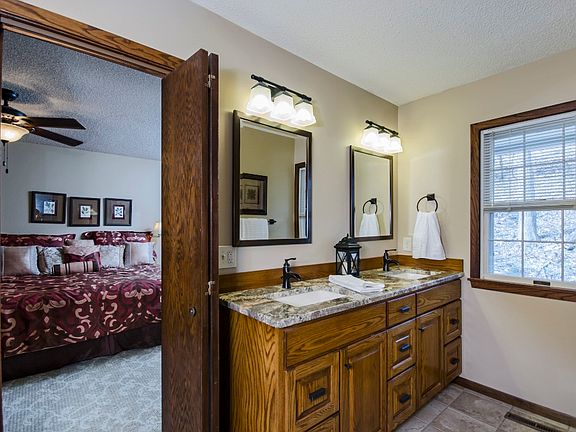 Updated master bathroom