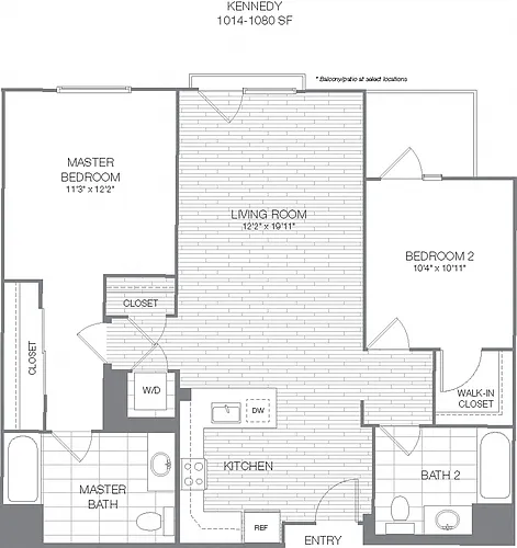 Floor plan Kennedy