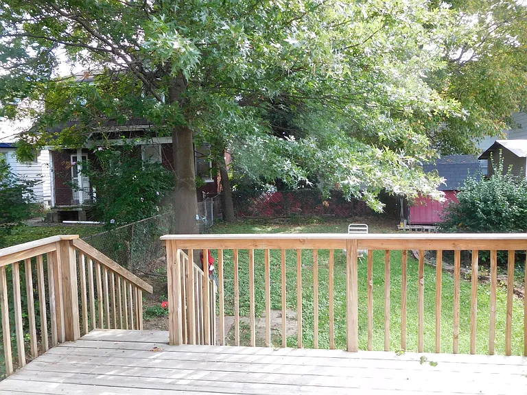 Back deck