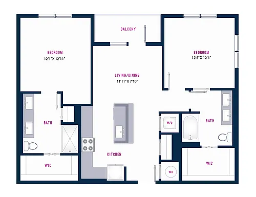 Floor plan B2