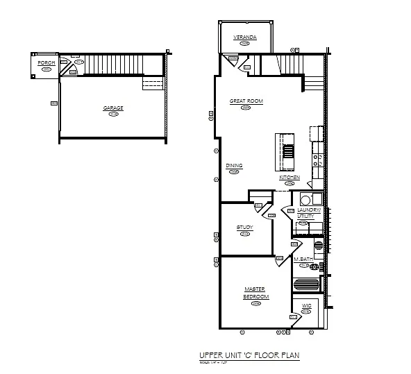 Floor plan Apartment Upper