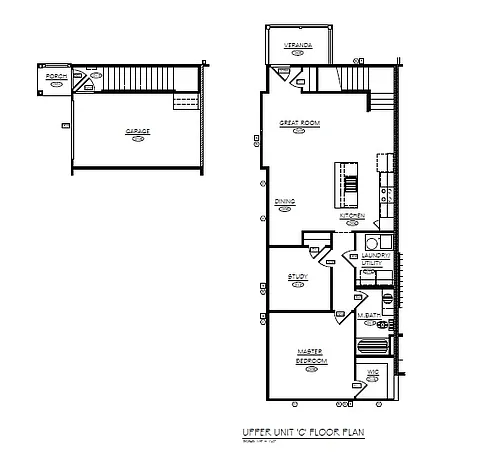 Floor plan Apartment Upper