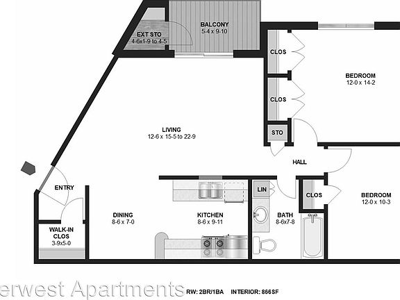 5th image of 1073 Waterloo Ave APT 173C