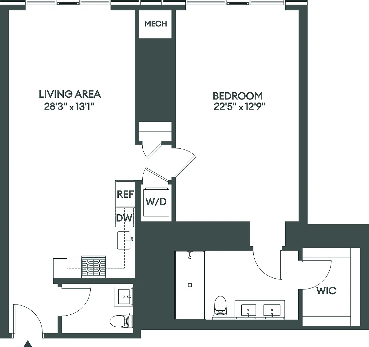 Floor plan 1AA