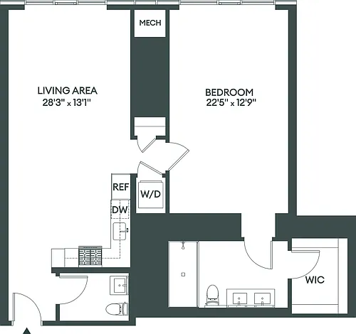 Floor plan 1AA