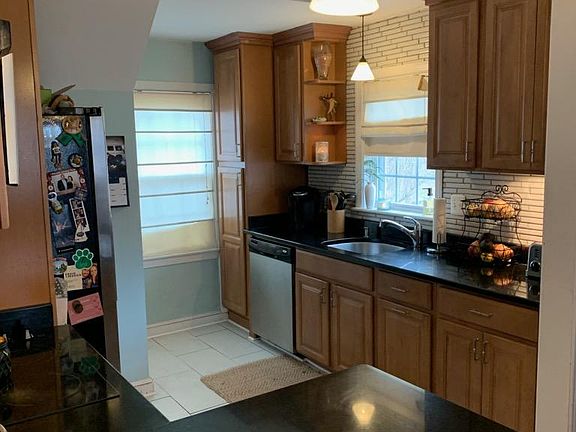 Kitchen as seen from dining room