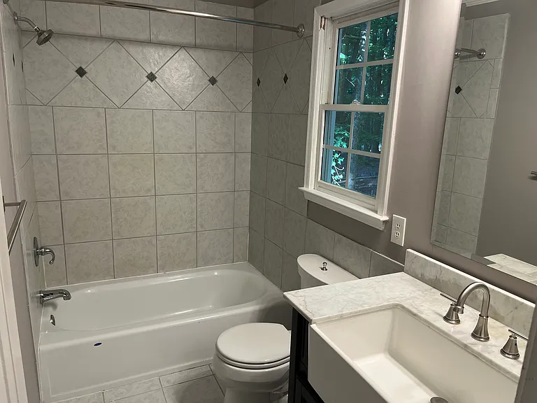 Master Bath Tiled Shower