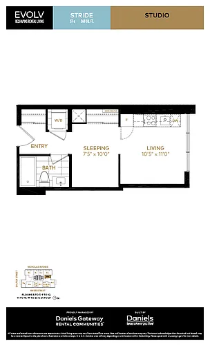 Floor plan Stride