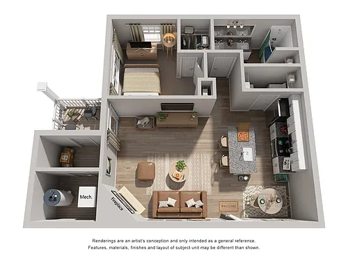 Floor plan Amelia