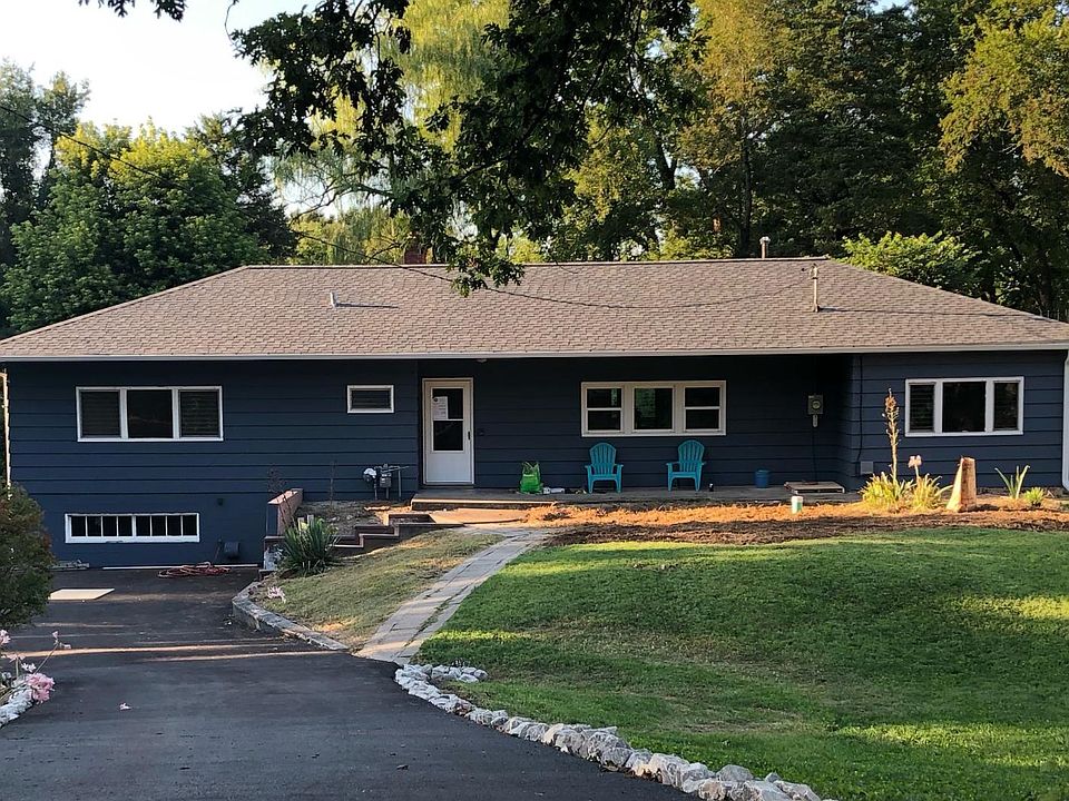 Exterior with covered front porch