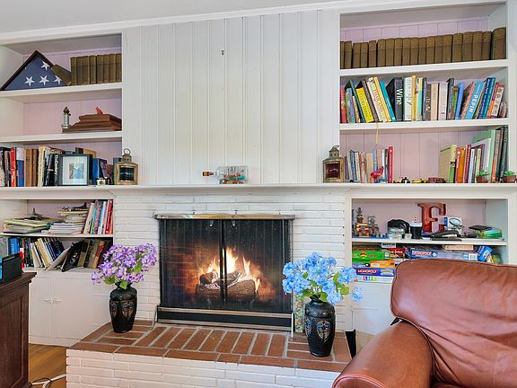 Wood Burning Fireplace