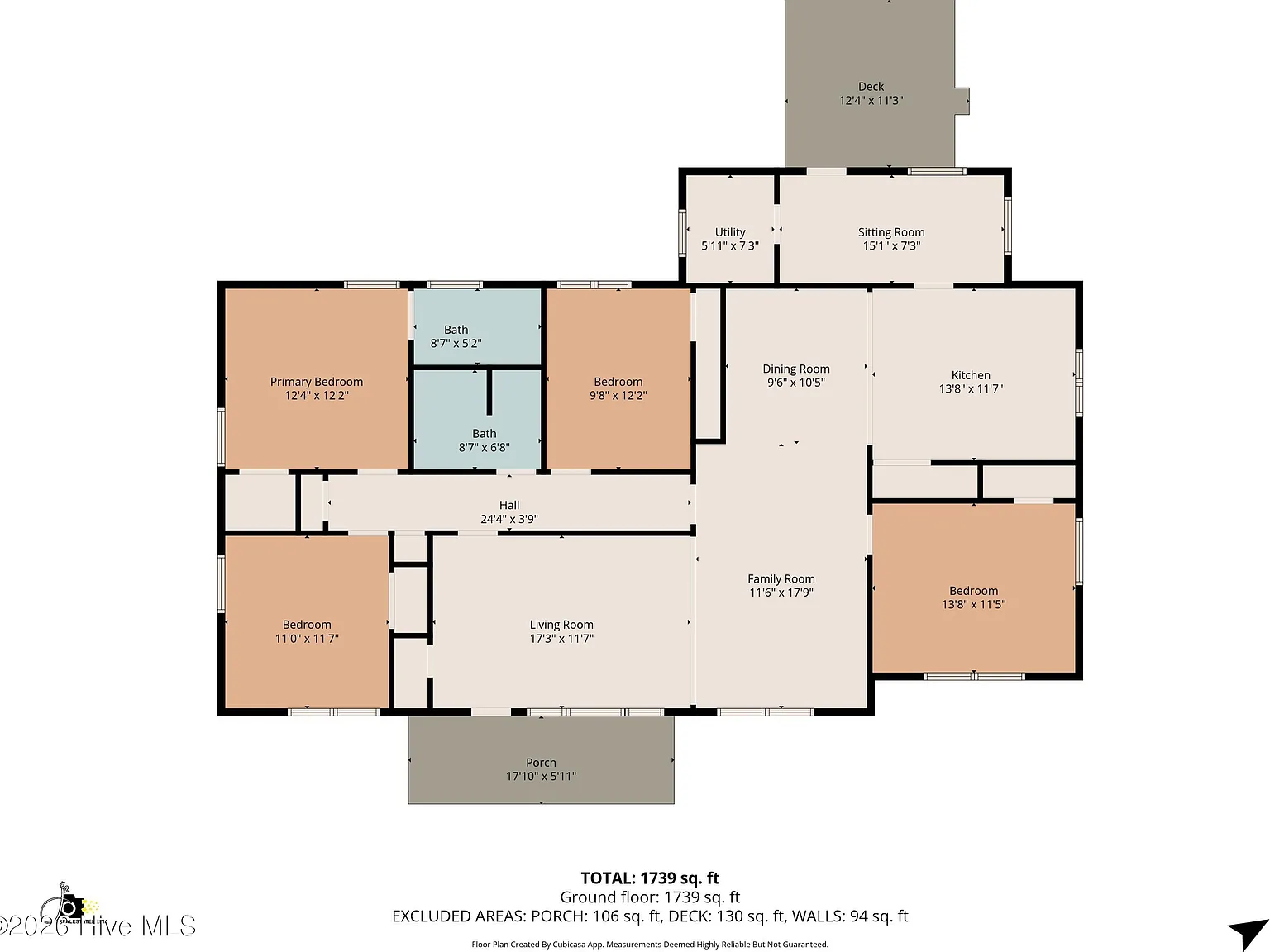3 bed, 2.0 bath, 1739 sqft, $1,900 — Photo 2