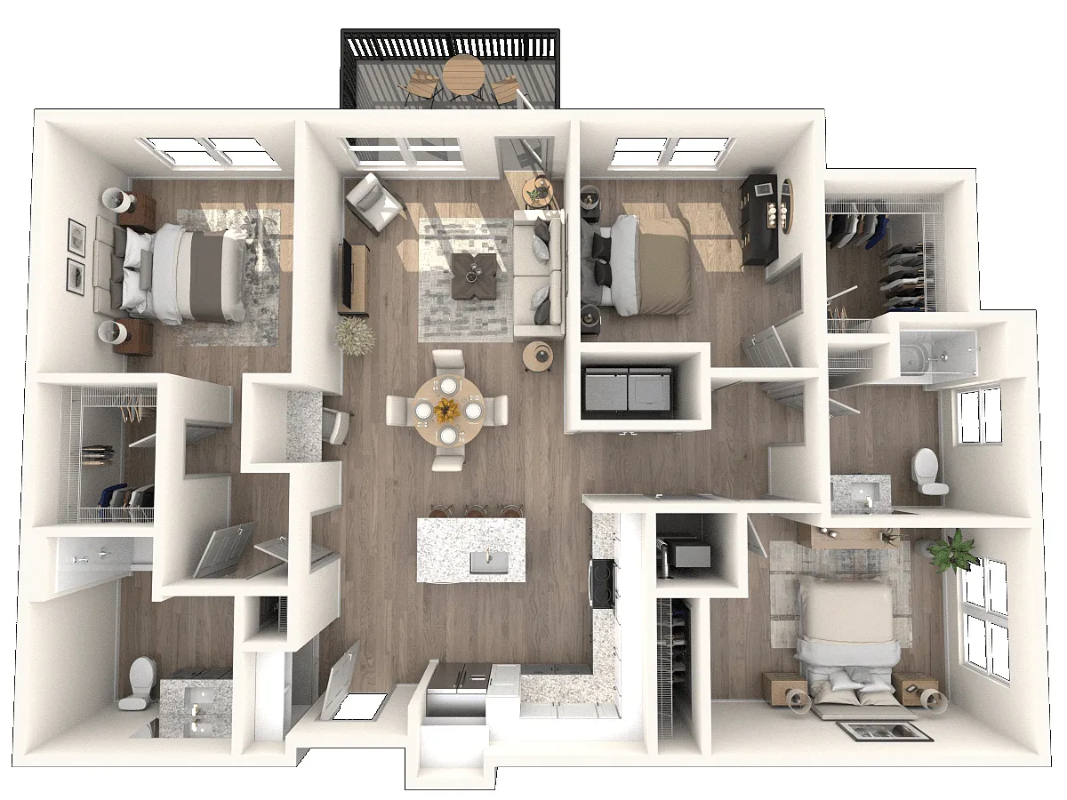 Floor plan C1
