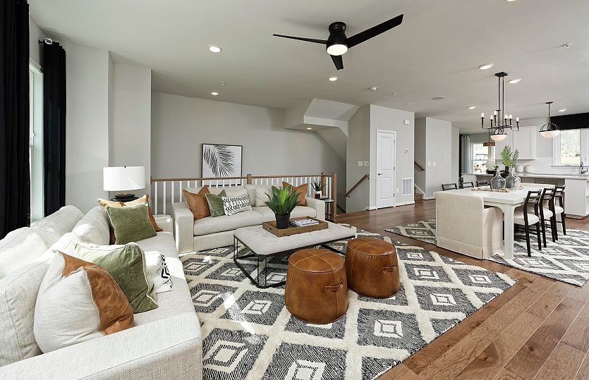 Model Representation - Gathering Room with an Abundance of Natural Light