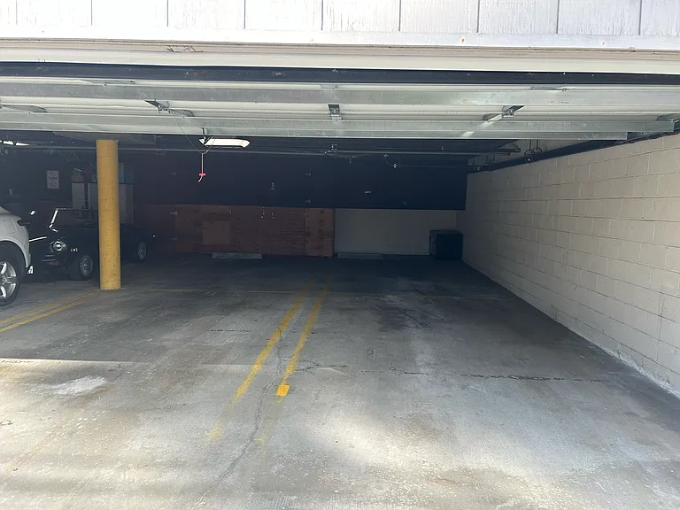 tandem parking. right most spots assigned to unit.
