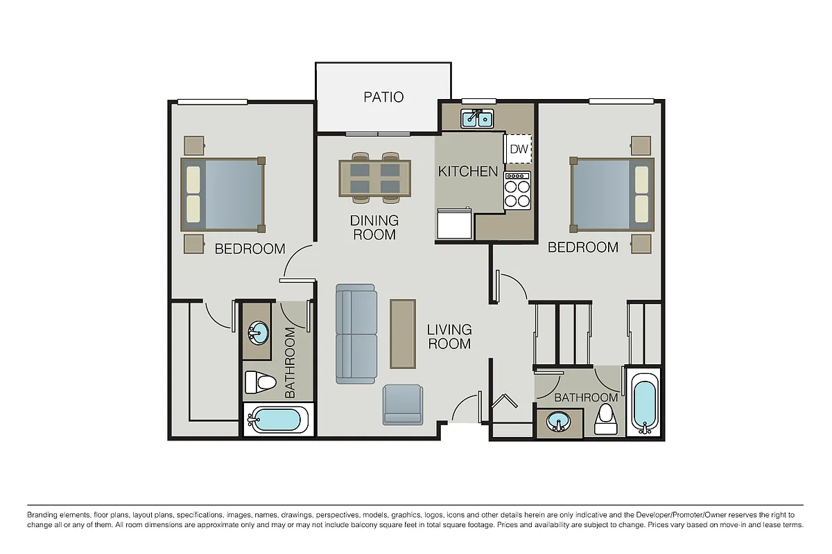 Floor plan Plan 2A