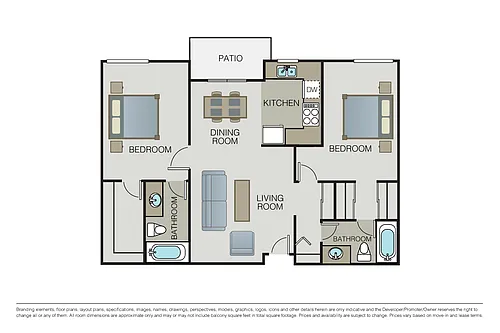 Floor plan Plan 2A