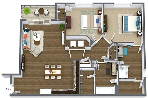 Floor plan Sycamore