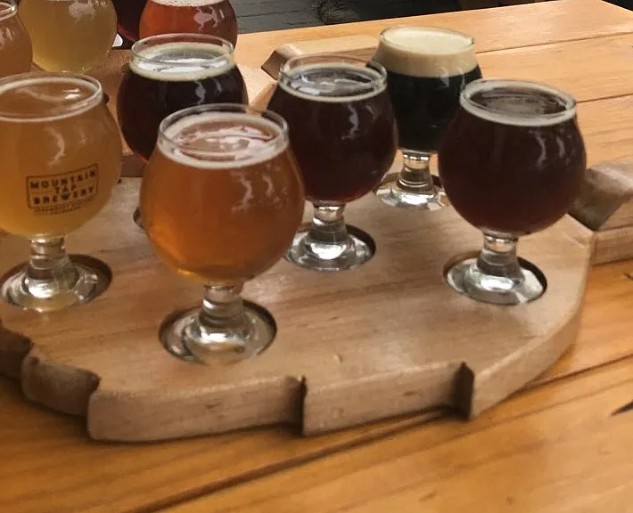 No need for a cab. Walk home after enjoying beer flights with friends.