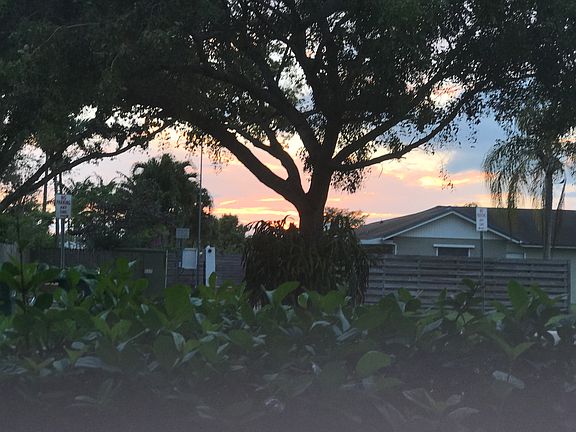 Porch view of sunset 
