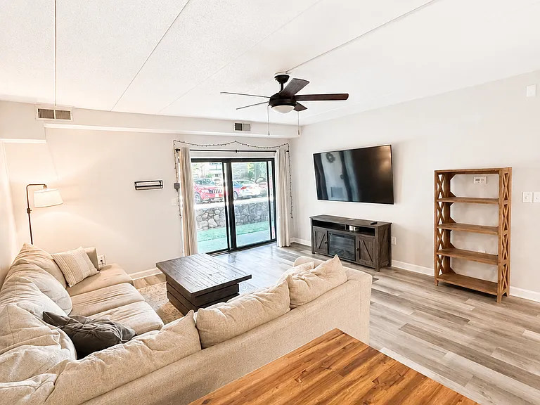 View from high top in living room