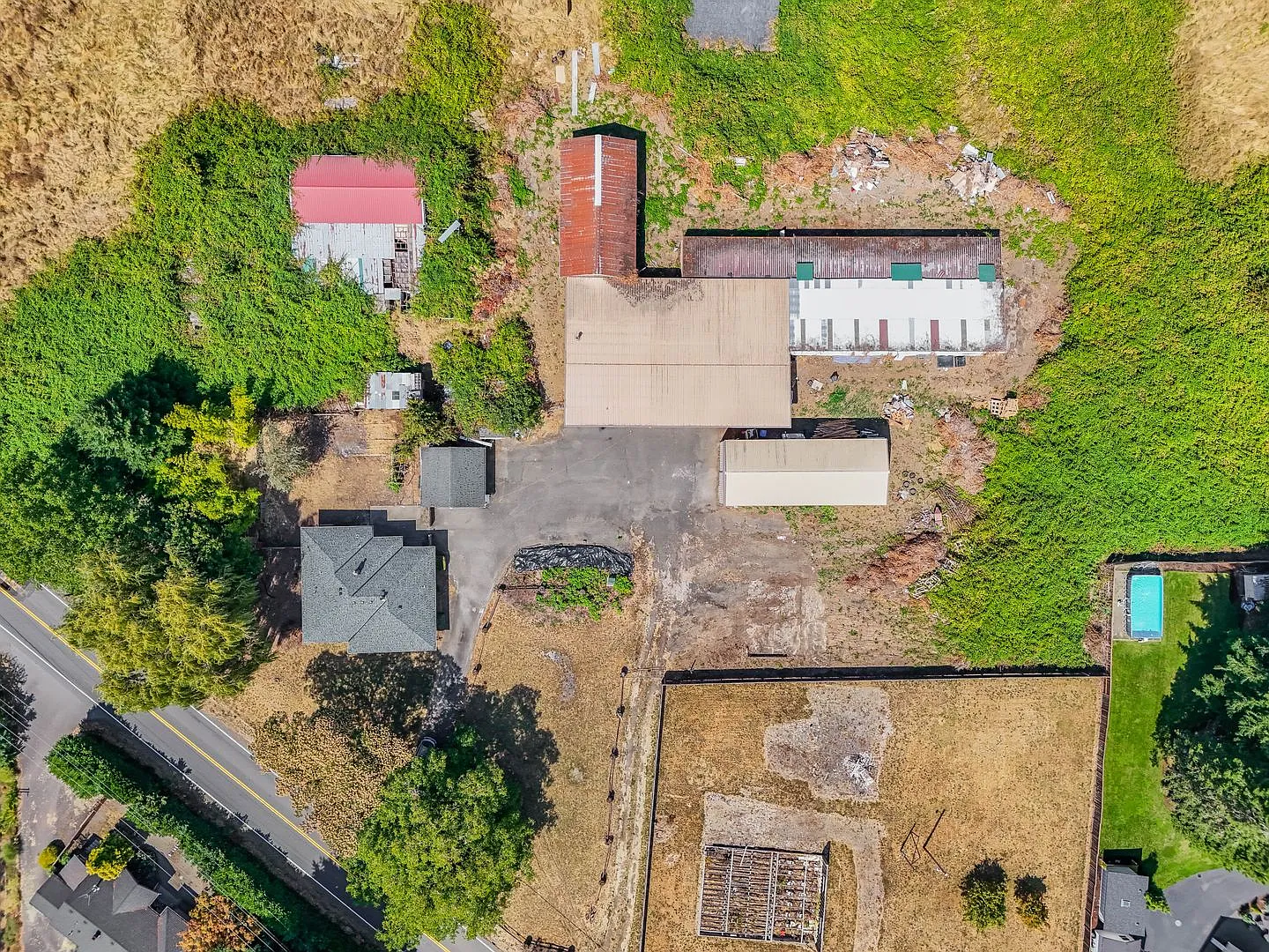 Rare 7-acre property - renovated 3 bed, 2 bath home, with powered barn! — Photo 1