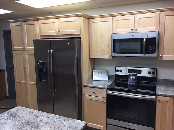 Sample kitchen, second floor apartments.