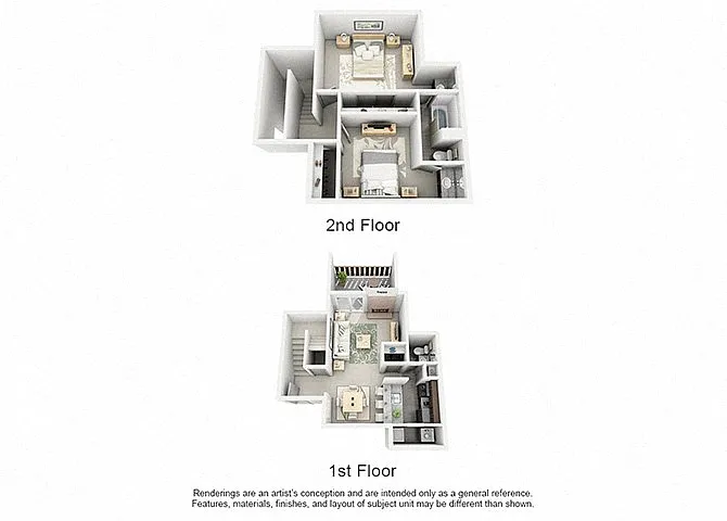 Floor plan B4 - Townhome
