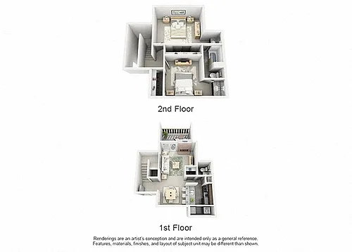 Floor plan B4 - Townhome