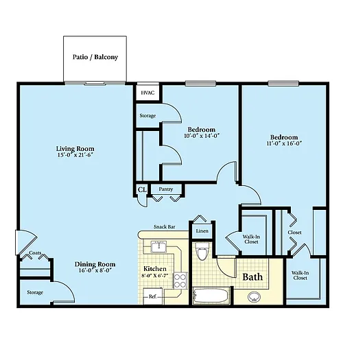 Floor plan The Heritage