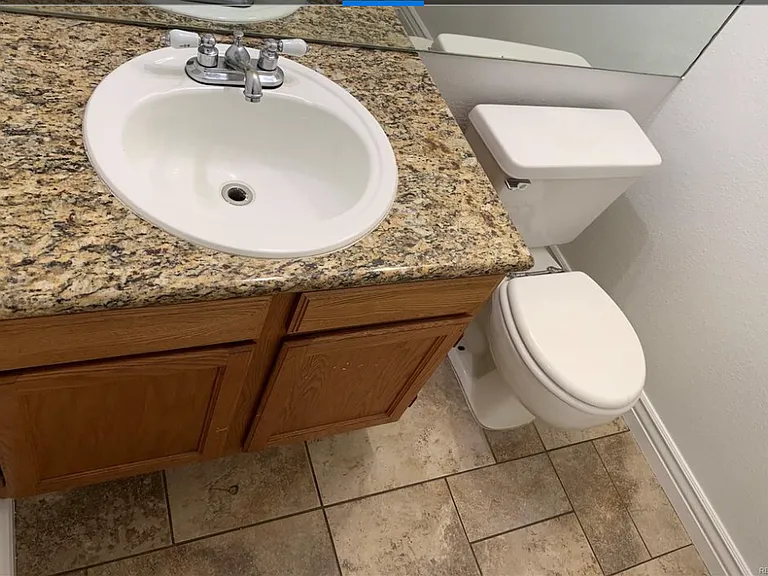 Main floor half bath