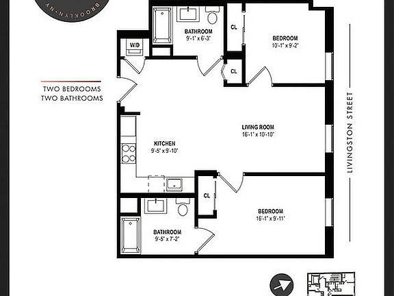 2nd image of 68 Livingston St #3B