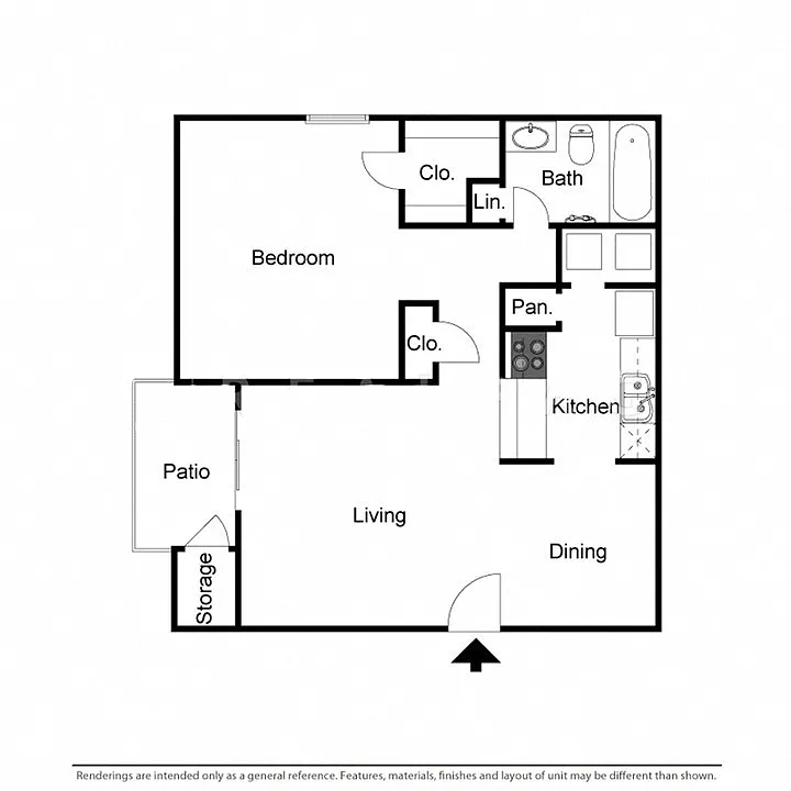 Floor plan Sunrise