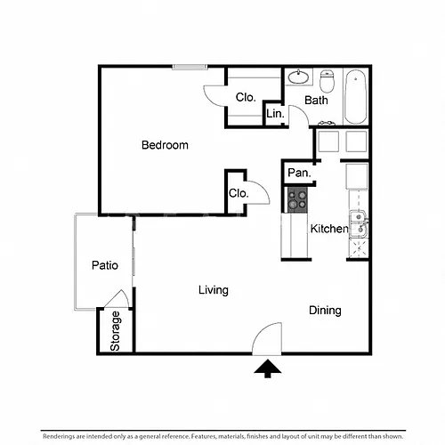 Floor plan Sunrise