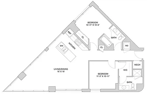 Floor plan 2 Bed_2 Bath-A1_2BR_F