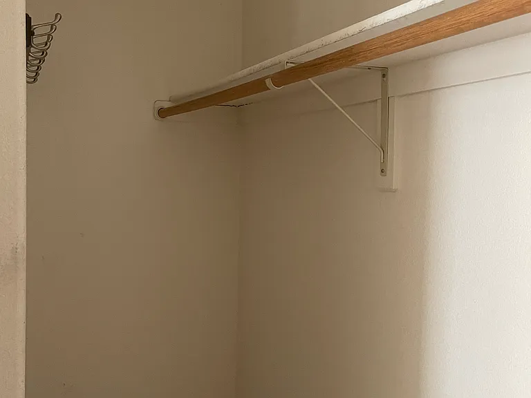 Large walk in closets