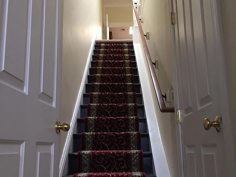Stairs to second floor