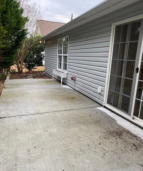 Back patio