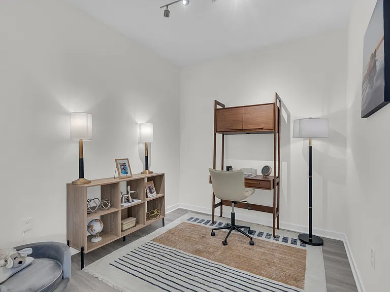 Transform your living experience at Jefferson Place Apartments with our thoughtfully designed workspaces that blend comfort and functionality. Elevate your productivity in a stylish environment. Schedule your tour today!