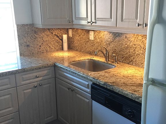 newer cabinets & granite top
